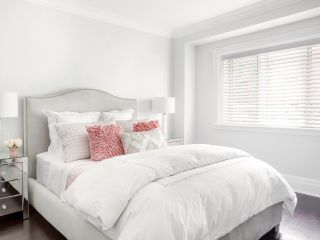 Mini Blinds | Motorized Window Blinds - Los Gatos CA Cordless mini blinds providing a sleek and safe window covering solution.
