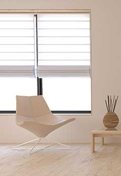 Perfect Roman Shades For Los Gatos Home